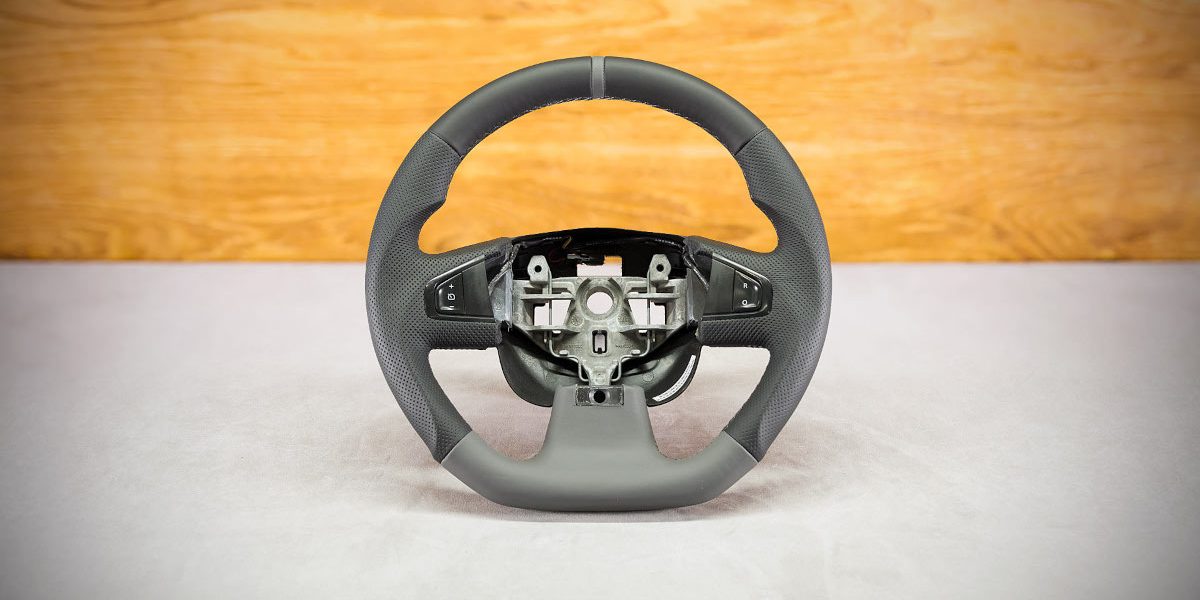 Renault Megane III Custom steering wheel