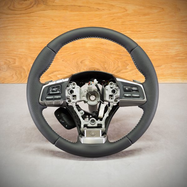 Subaru Forester steering wheel after modification