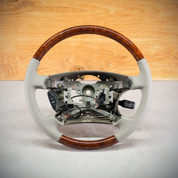 Toyota Camry steering wheel after upholstery