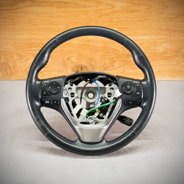 Toyota RAV4 steering wheel before upholstery
