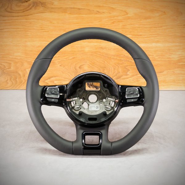 Volkswagen Beetle steering wheel after modification Volkswagen Beetle steering wheel after modification