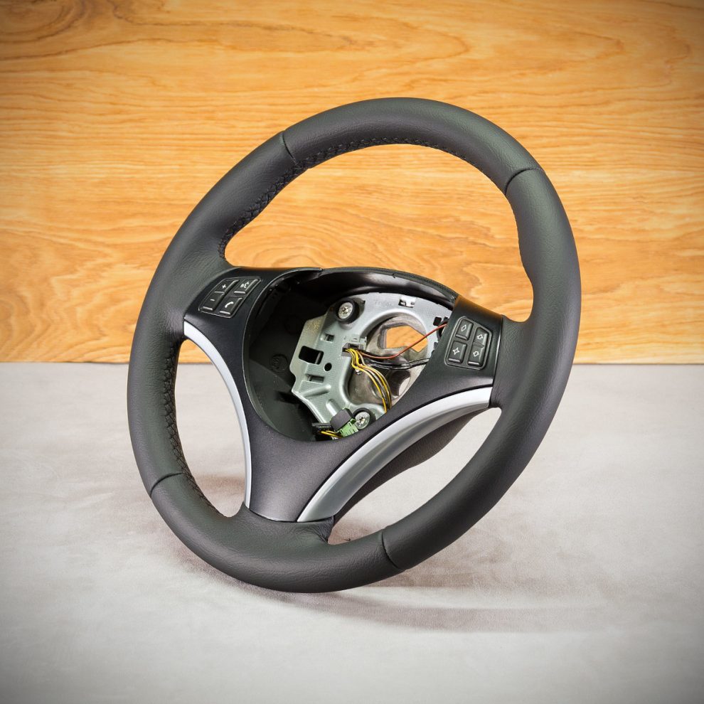 BMW E90 Custom steering wheel