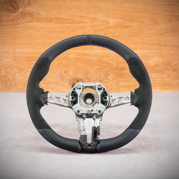 BMW F34 steering wheel after upholstery BMW F34 steering wheel after upholstery