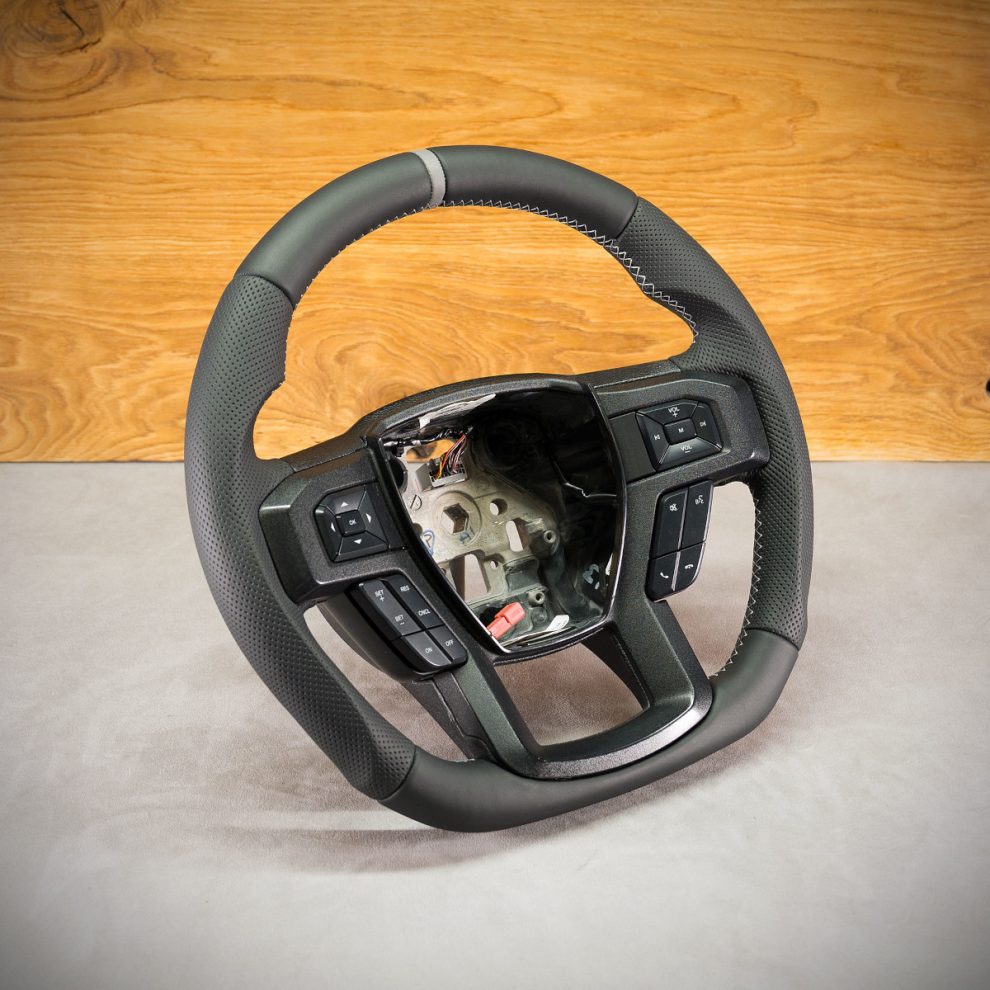 Ford F150 Custom steering wheel