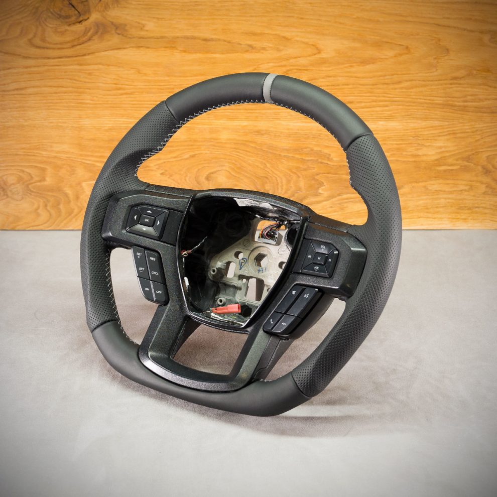 Ford F150 Custom steering wheel