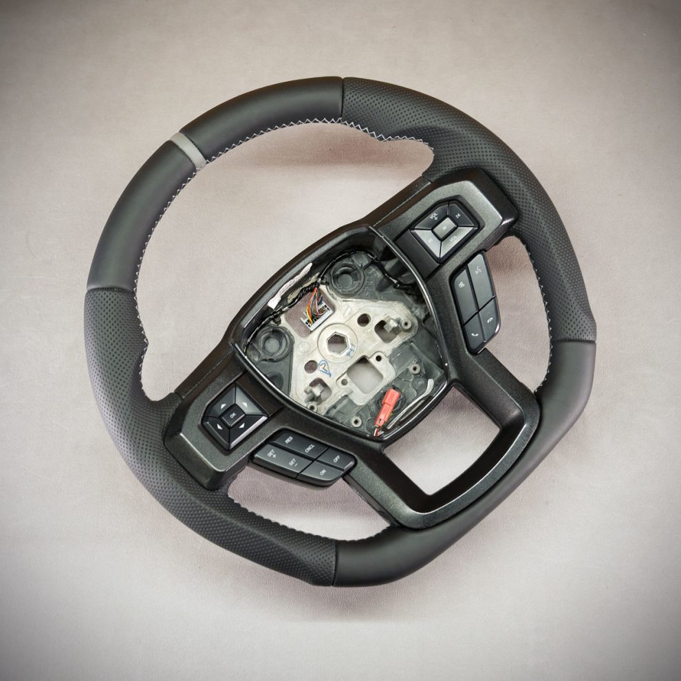 Ford F150 Custom steering wheel