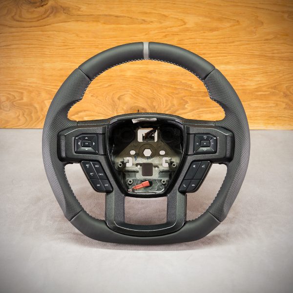 Ford F150 steering wheel after modification Ford F150 steering wheel after modification