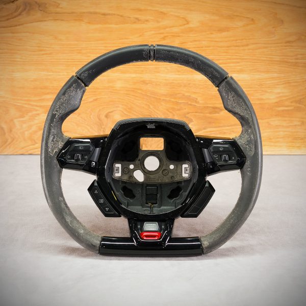 Lamborghini Huracan steering wheel before upholstery Lamborghini Huracan steering wheel before upholstery
