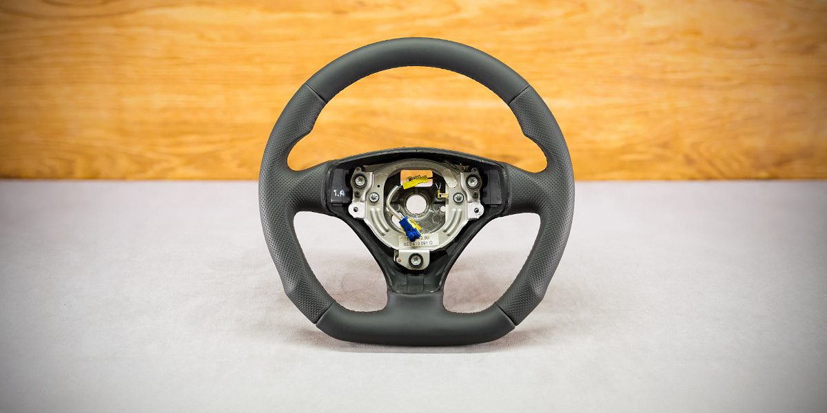 Audi A4 B6 Custom steering wheel