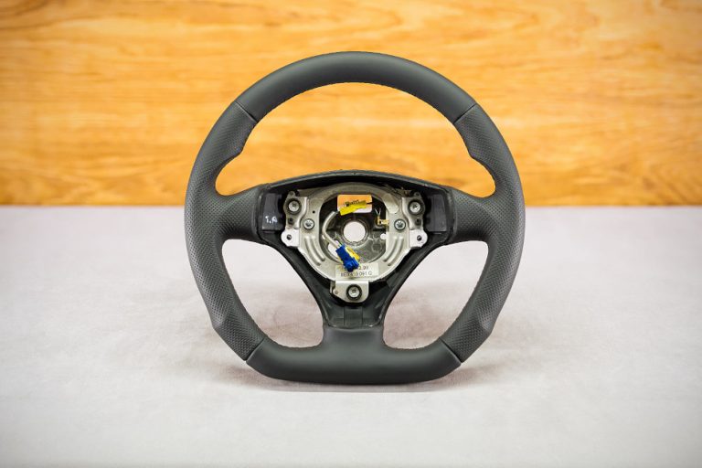 Audi A4 B6 Custom steering wheel