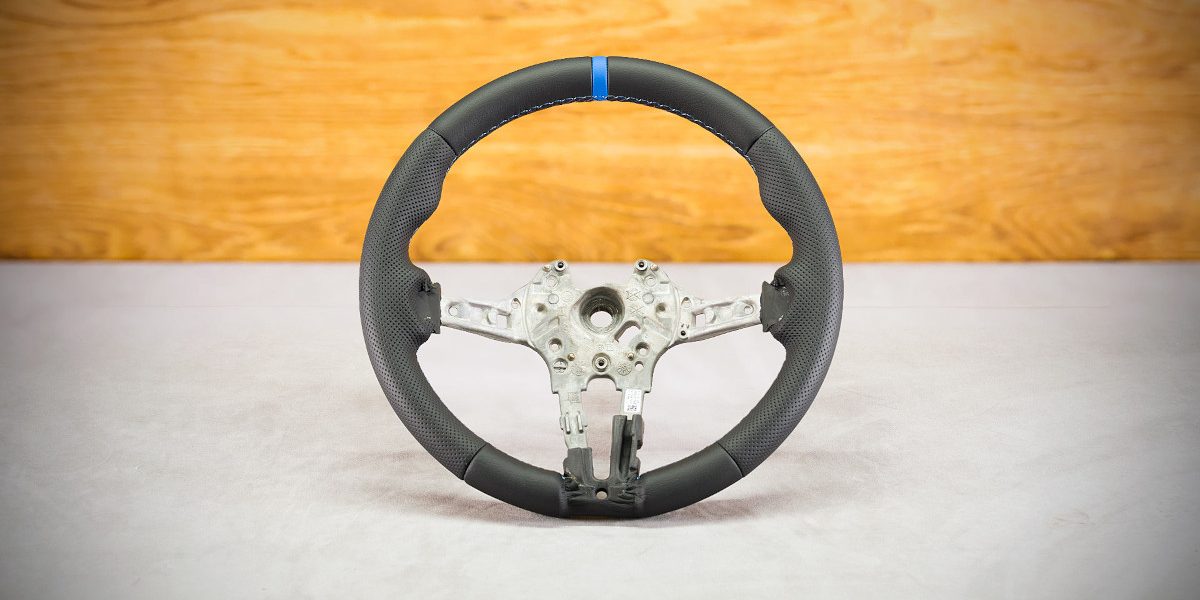 BMW F30 Custom steering wheel