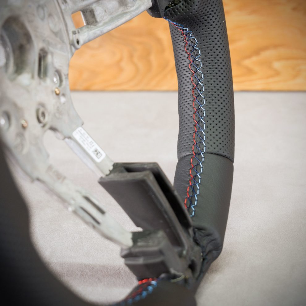 BMW F30 Custom steering wheel