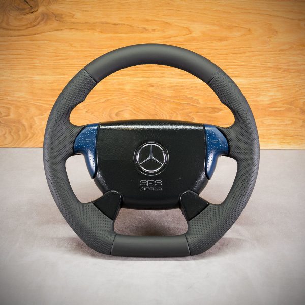 Mercedes-Benz SLK R170 steering wheel after modification Mercedes-Benz SLK R170 steering wheel after modification