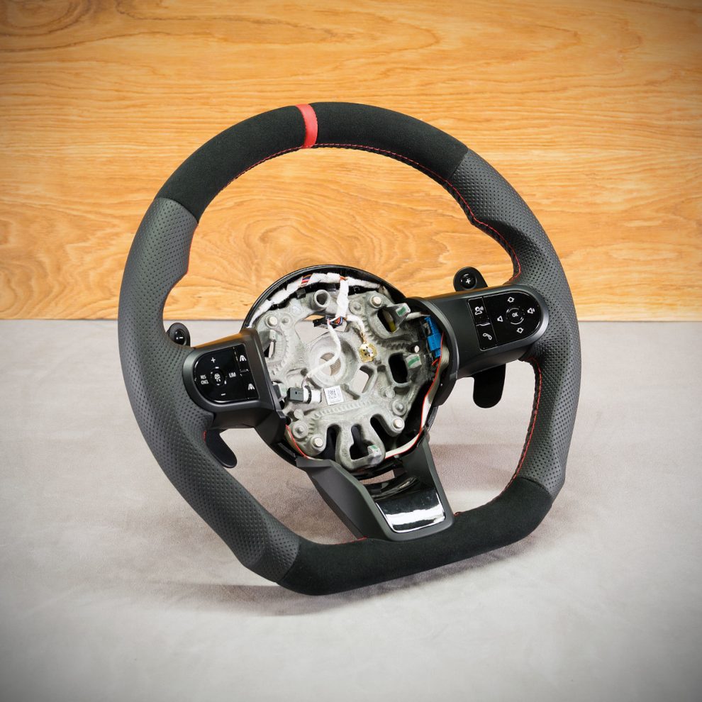 Mini Cooper F55 Custom steering wheel