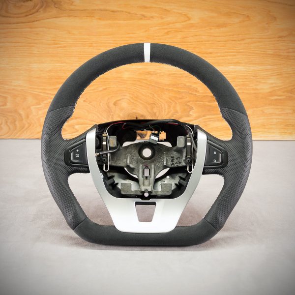 Renault Laguna III steering wheel-2026-06-08-after-modification Renault Laguna III steering wheel-2026-06-08-after-modification
