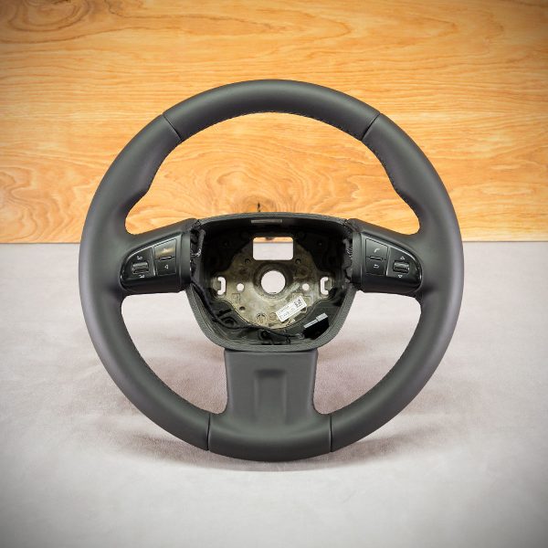 Skoda Octavia Scout steering wheel after upholstery