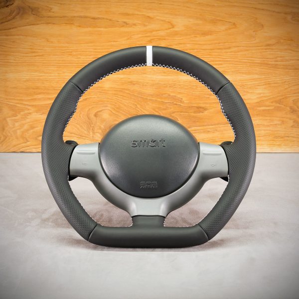 Smart Roadster steering wheel after modification Smart Roadster steering wheel after modification