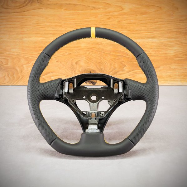 Toyota Celica VII steering wheel after modification