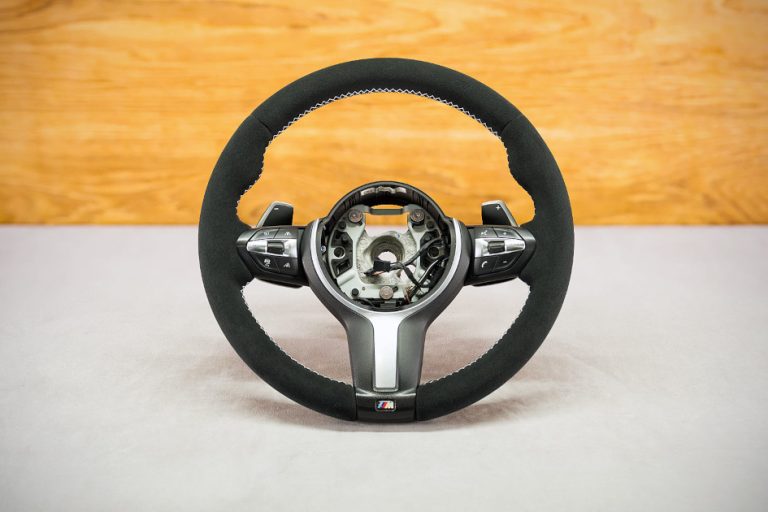 BMW F13 Custom steering wheel