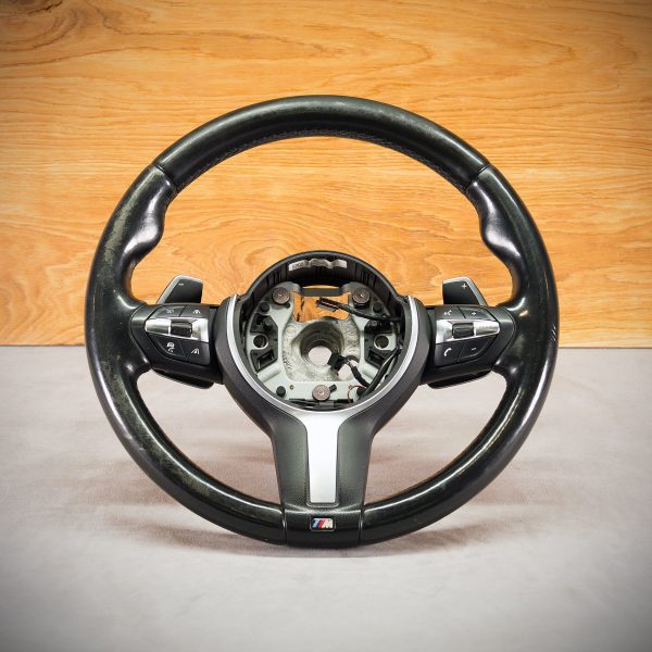 BMW F13 steering wheel before upholstery BMW F13 steering wheel before upholstery