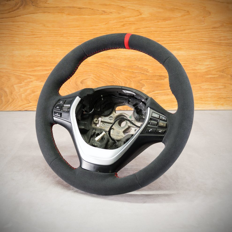 BMW F30 Custom steering wheel