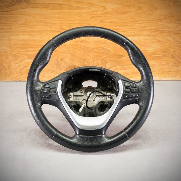 BMW F30 steering wheel before upholstery BMW F30 steering wheel before upholstery