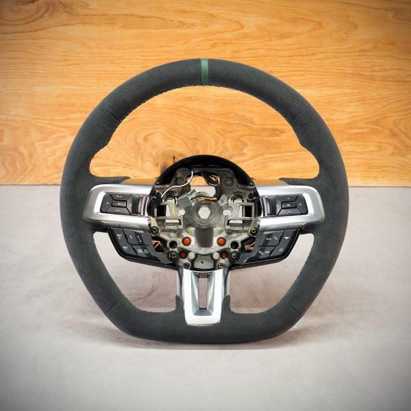 Ford Mustang VI steering wheel after modification Ford Mustang VI steering wheel after modification