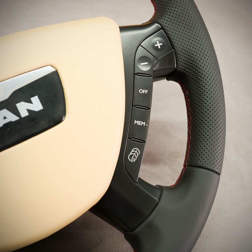 MAN Custom steering wheel