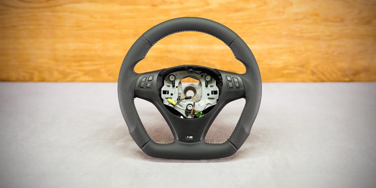 BMW E90 Custom steering wheel