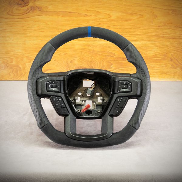 Ford F150 steering wheel after modification Ford F150 steering wheel after modification