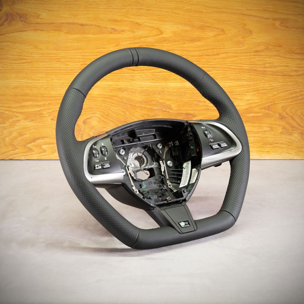 Jaguar XF X250 Custom steering wheel