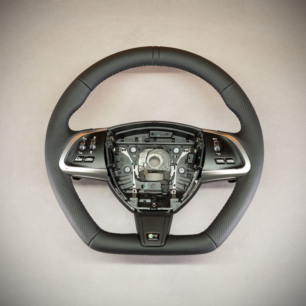Jaguar XF X250 Custom steering wheel