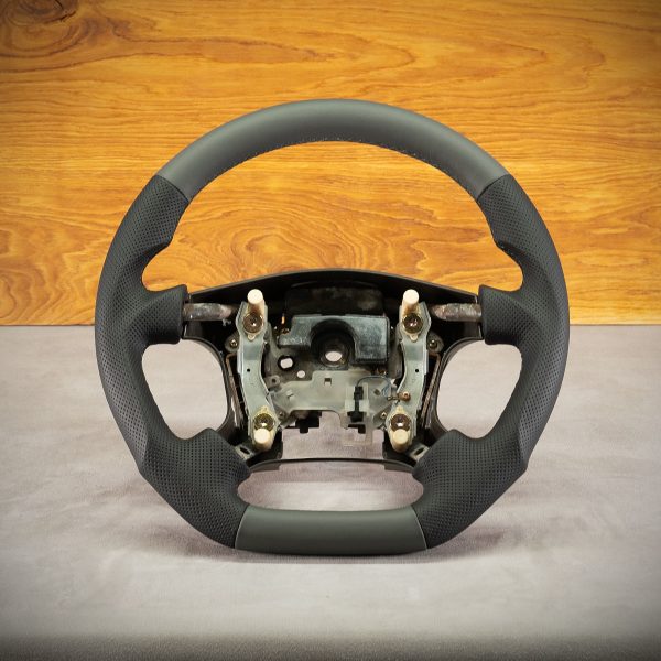 Nissan Patrol steering wheel after modification Nissan Patrol steering wheel after modification