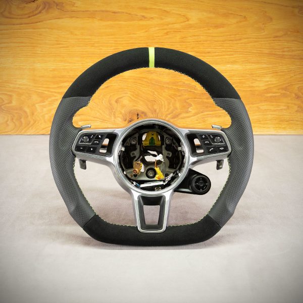 Porsche Panamera steering wheel after modification Porsche Panamera steering wheel after modification