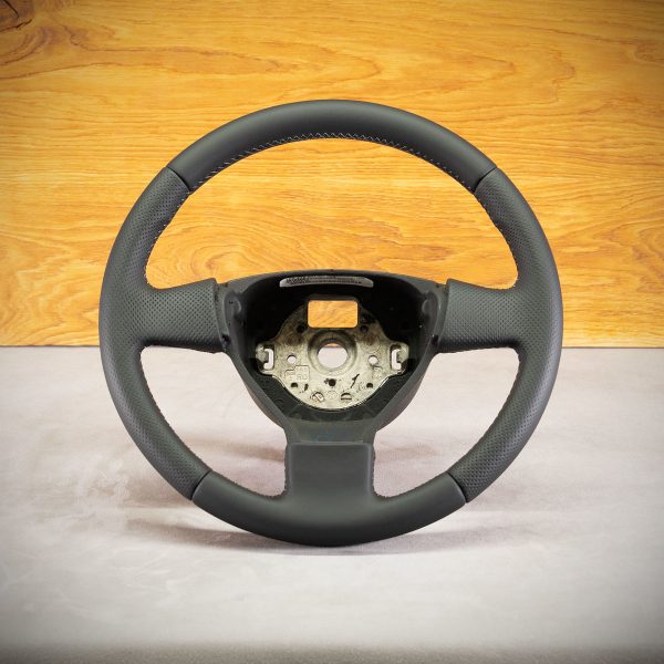 Volkswagen Jetta steering wheel after upholstery Volkswagen Jetta steering wheel after upholstery