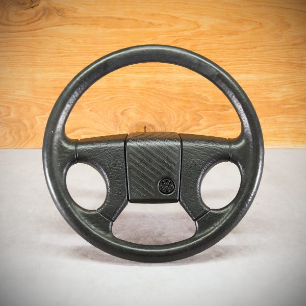 Volkswagen Golf II steering wheel before modification Volkswagen Golf II steering wheel before modification